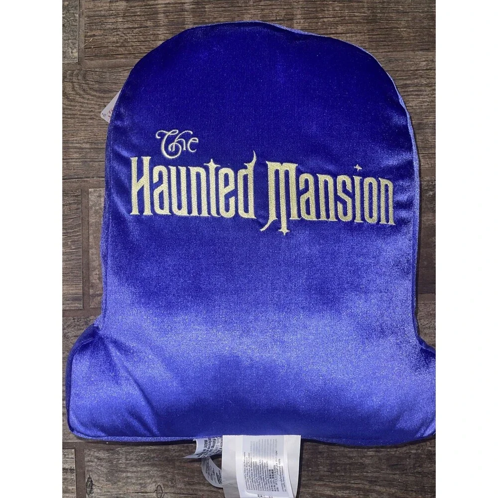 Disney Parks 2022 Haunted Mansion Madame Leota Tombstone Plush Pillow Glow